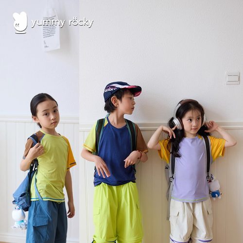 yummyrocky【酷暑可穿裸感0负担】防晒凉皮云感抗菌天丝凉凉T