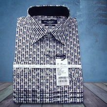 百元三件㊣罗品牌男式长袖衬衫新款正品纯棉衬衫 全棉衬衣6C24670
