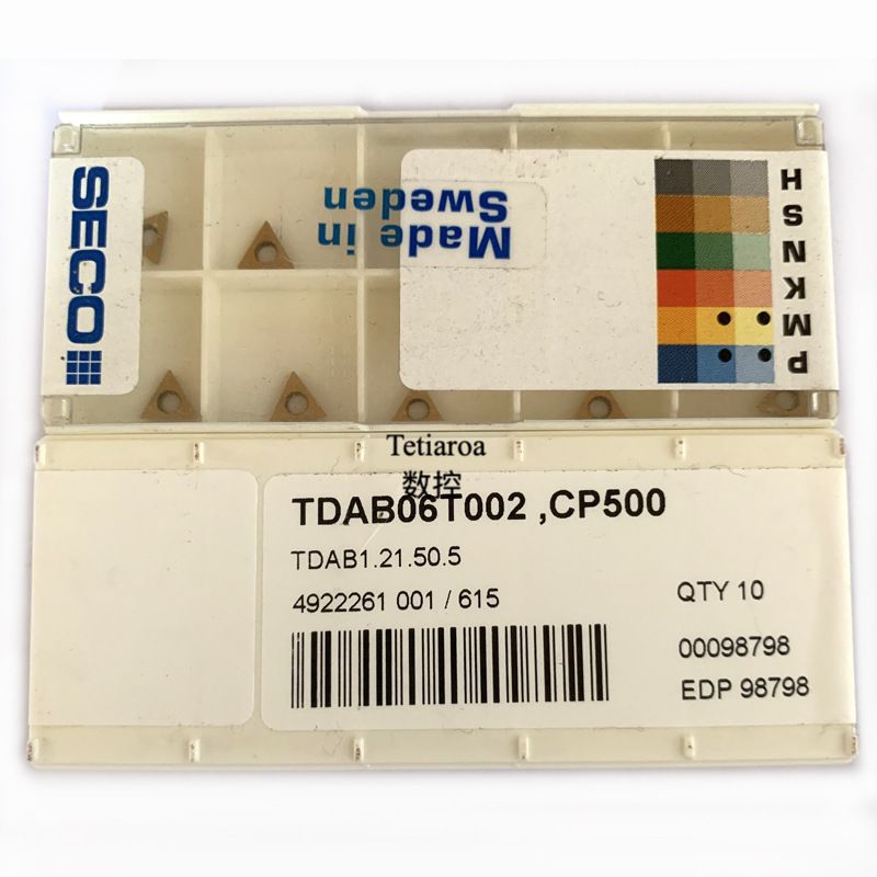 山高三角车刀片TDAB06T002 TDCH06T004L TCMT16T308-M3 CP500