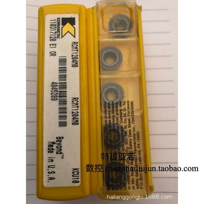 美国肯纳刀具RCMT2006M0 KCK20B车刀片 加工铸铁
