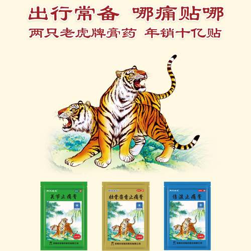 [羚锐]壮骨麝香止痛膏10贴/袋