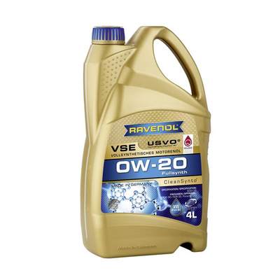 拉峰Ravenol USVO系列VSE 0W-20 C5/VW508 509 4+5类全合成机油4L