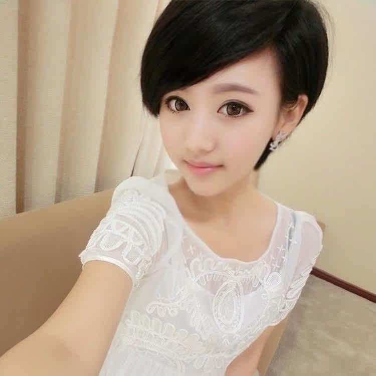 Perruque cheveux raides Court - Ref 2612713 Image 3