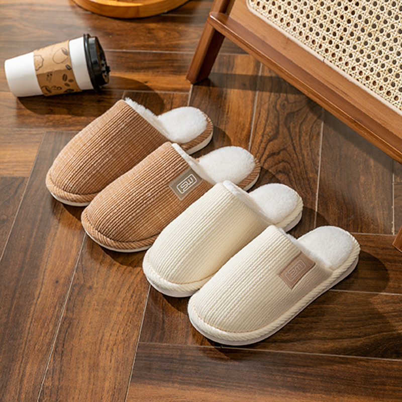 棉拖鞋女秋冬季室内家居保暖新款