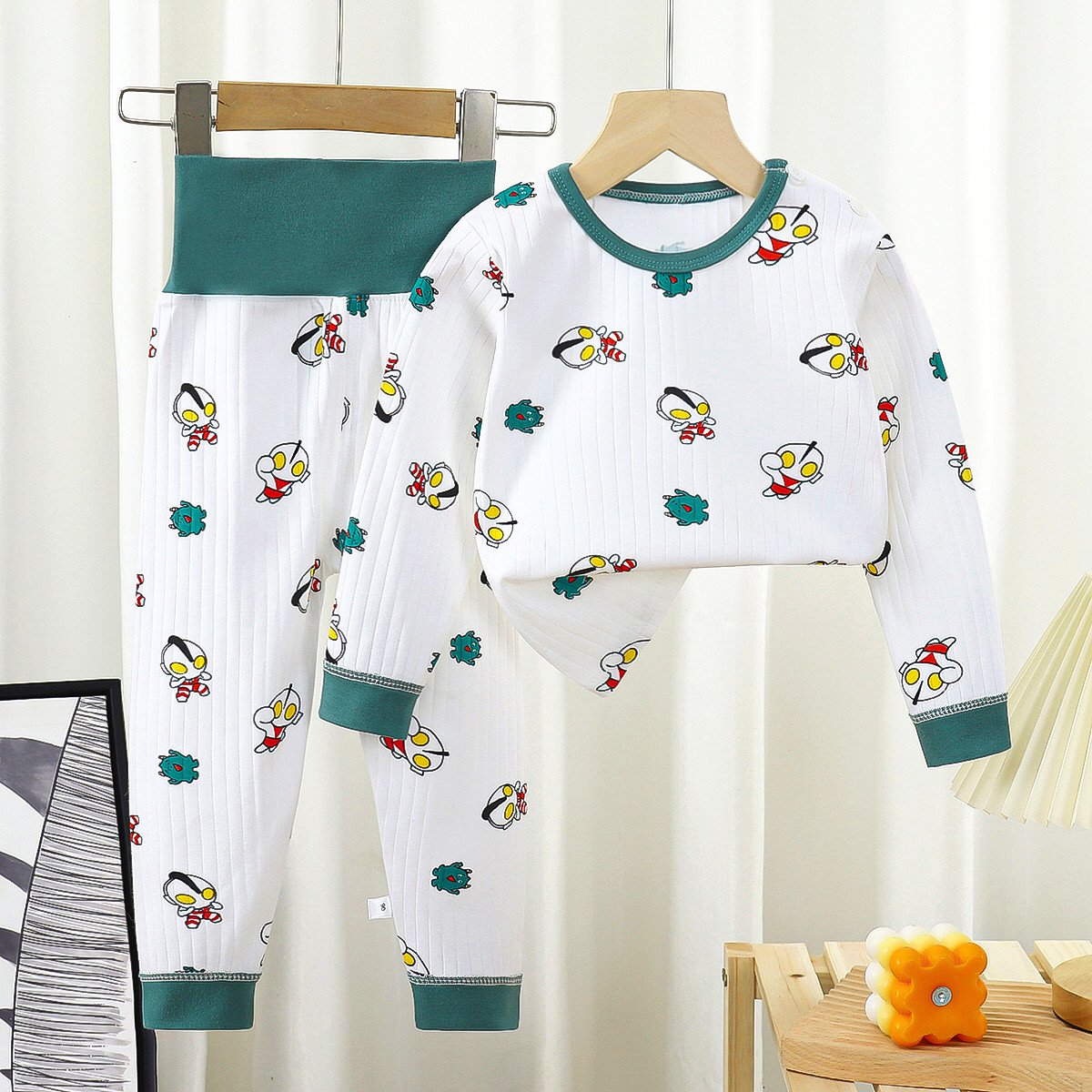 宝宝秋衣秋裤套装纯棉婴儿内衣高腰护肚宝宝睡衣儿童长袖打底衣服,童装/婴儿装/亲子装,家居服套装,淘宝优惠券,粉丝福利购,淘宝优惠卷