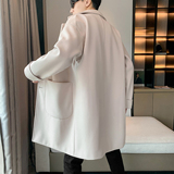 男中长款毛呢外套冬呢子大衣风衣B358-F101-P120加棉P130，男装风衣，电商B345
