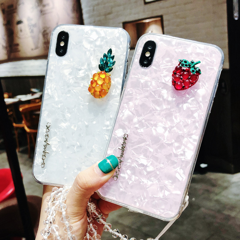 ÏÄÈÕË®¾§¹ÒÉþiPhonexÊÖ»ú¿ÇÆ»¹û8plus±´¿ÇÈí¹è½ºÌ×iphone6s·ÀˤŮ¿î¸öÐÔ´´ÒâÁ¢Ìå×êË®¹û±£»¤Ì×7plus³±ÅÆ·Àˤ