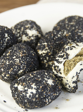 浙江衢州江山特产黑芝麻纯正麦芽糖桂花叮叮糖手工白糖饼老式零食