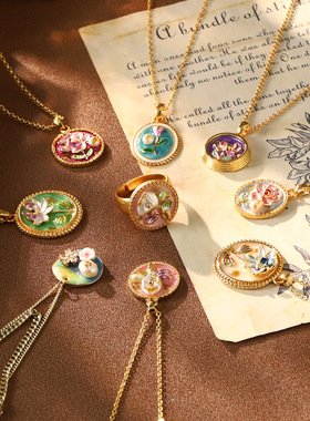 新中式复古项链女小众设计感高级轻奢气质百搭锁骨链