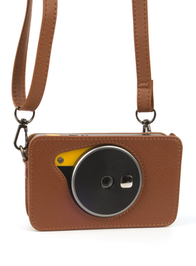 适用 柯达C210R minishot2 retro P210R皮质复古PU相机包