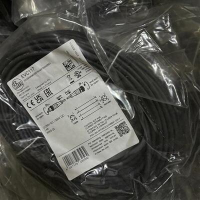 易福门IFM连接电缆EVC117 原装正品10米M12