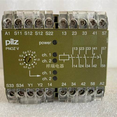 原装正品德国安全继电器 PILZ PNOZ V3S 474789