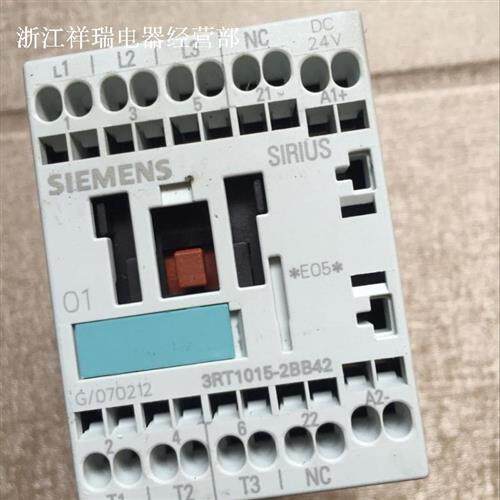 直流接触器3RT1015-2BB42 24VDC