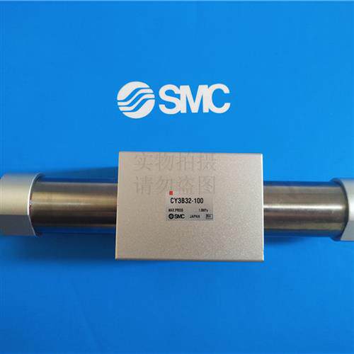 全新SMC原装无杆气缸CY3B32-150磁偶式CY3B32-180汽缸CY3B32-200