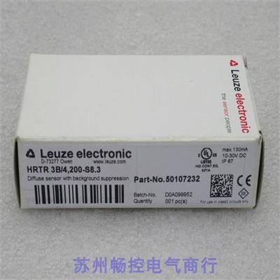 *销售*全新劳易测Leuze传感器 HRTR 3B/4,200-S8.3 现货50107232