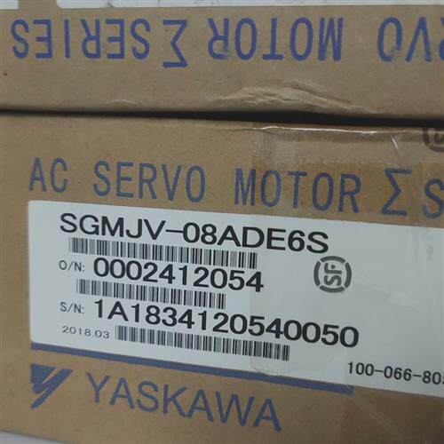 新品电机SGMJV-08ADE6S