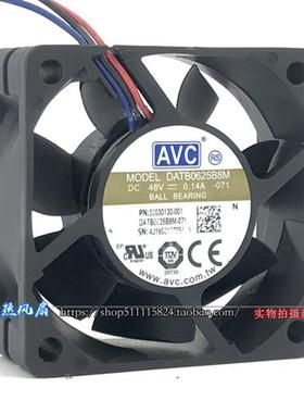 6cm风扇 48V 0.14A 静音 6025机箱电源 散热 风扇DATB0625B8M
