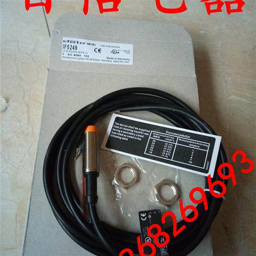 电感式易福门接近开关传感器 IF5249  IFB3004-BPKG 质保一年