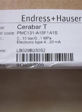 E+H压力变送器PMC131-A15F1D31 PMC131-A12F1A1S包邮