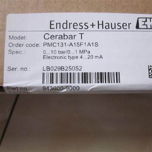 E+H压力变送器PMC131-A15F1D31 PMC131-A12F1A1S包邮