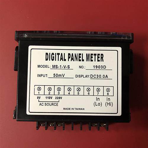 假一罚十台湾电压表MS-1-V-S 50MV DC30.0A