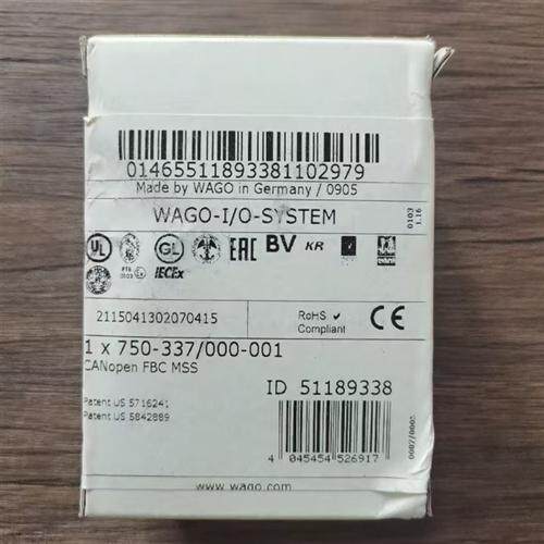 全新原装正品 万可 750-337/000-001 模块 实物拍摄 现货销售