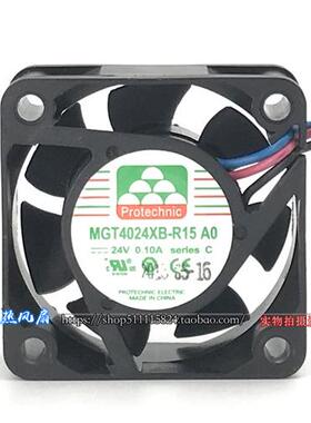 MGT4024XB-R15 A0 24V 0.10A 4015 4cm 双滚珠 机箱散热风扇