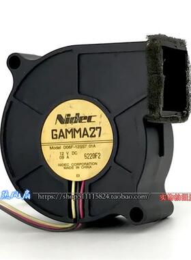 原装Nidec 风扇 6CM 6025  12V 0.09A 涡轮投影机 D06F-12SS7 01A