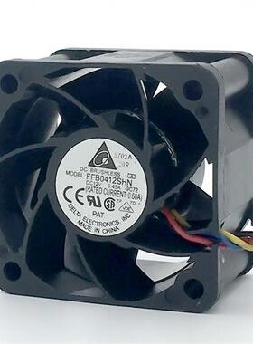原装 FFB0412SHN 4028 4CM 0.45A 双滚珠PWM调速散热风扇12V