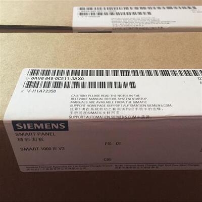 西门子10寸触摸屏 SMART 1000IE V3触摸屏 6AV6648-0CE11-3AX0
