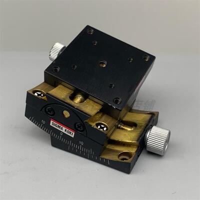 手动XY弧度平台 光学微调平台 西格玛GOH-40A51 台面40mm 现货