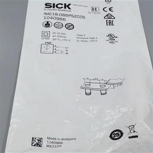 全新SICK接近开关IME18-08BPSZC0S传感器原装