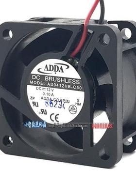 4020 12V 0.10A 机箱电源超静音 4CM散热小风扇AD0412HB-C50