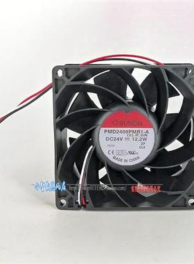 PMD2409PMB1-A 24V 12.2W 9038 9CM 变频器 散热风扇