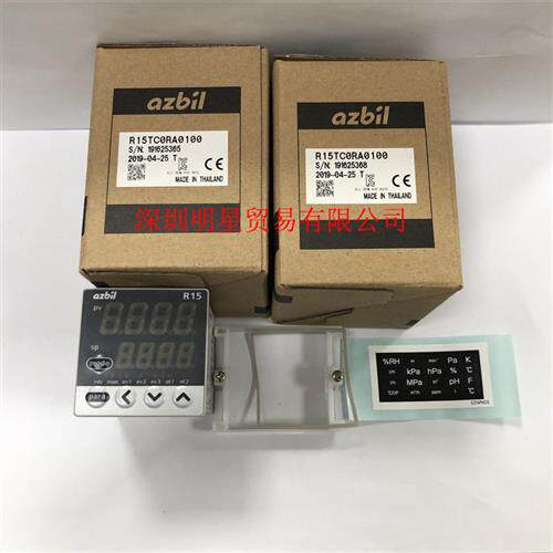 日本温控器R15TC0RA0100数字显示调节器原装正品假一罚十