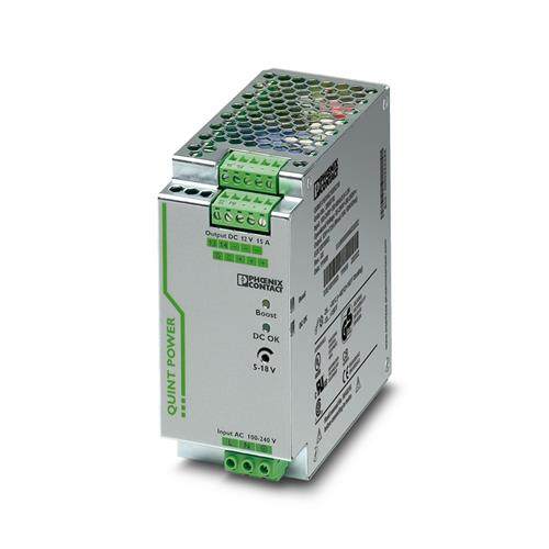 现货2866718菲尼克斯1相12V15A开关工业电源QUINT-PS/1AC/12DC/15