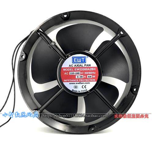 轴流风机柜 22060 EW22060A2BH AC220V 58W 0.45A散热风扇22CM