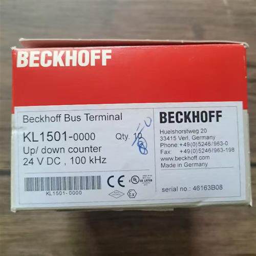 全新原装正品 BECKHOFF KL1501-0000 实物拍摄 现货销售