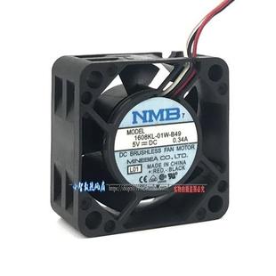 B49 01W 0.34A 4CM交换机风扇服务器风扇 原装 4020 1608KL