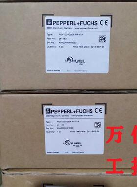 P+F正品二维码导航传感器PGV100-F200A-R4-V19261183