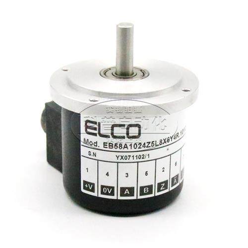 ELCO全新宜科编码器EB58A1024Z5L8X6Y4R.101C(Z=T/4)全新原装