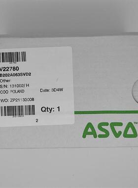 阿斯卡美国二位五通单电控气阀比例调节电磁阀SCB202A063V