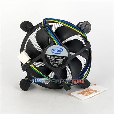 intel  CPU散热器 i3 i5 i7  通用风扇12V 0.2A E33681-001