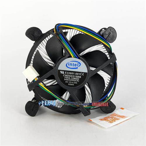 intel  CPU散热器 i3 i5 i7  通用风扇12V 0.2A E33681-001