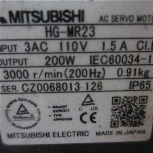供应伺服电机HG-MR23