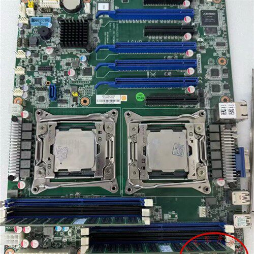 研华 伺服器主板 ASMB-823配CPU  议价出
