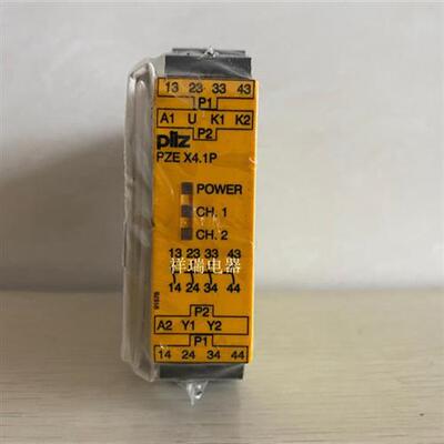 全新Pilz安全继电器PZE X4.1P 24VDC 4n/o现货777587