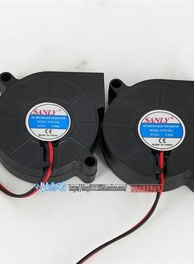 加湿器配件小风扇抽风超静音12V 24V小型鼓风机 5cm厘米SF5015SL