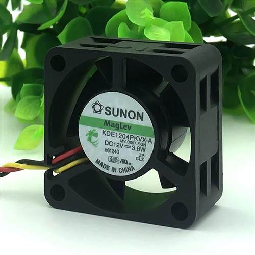 KDE1204PKVX-A 4020 12v 3.8W高速交换机大风量散热风扇