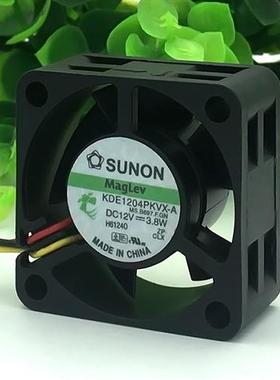 KDE1204PKVX-A 4020 12v 3.8W高速交换机大风量散热风扇